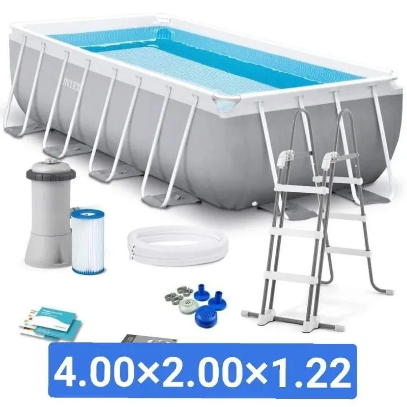 Каркасный| бассейн | INTEX |basseyn | bassen | 4.00×2.00×1.22