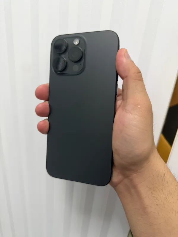 iPhone 15 ProMax 256Gb Black Akk: 100% Kelwamiz 1