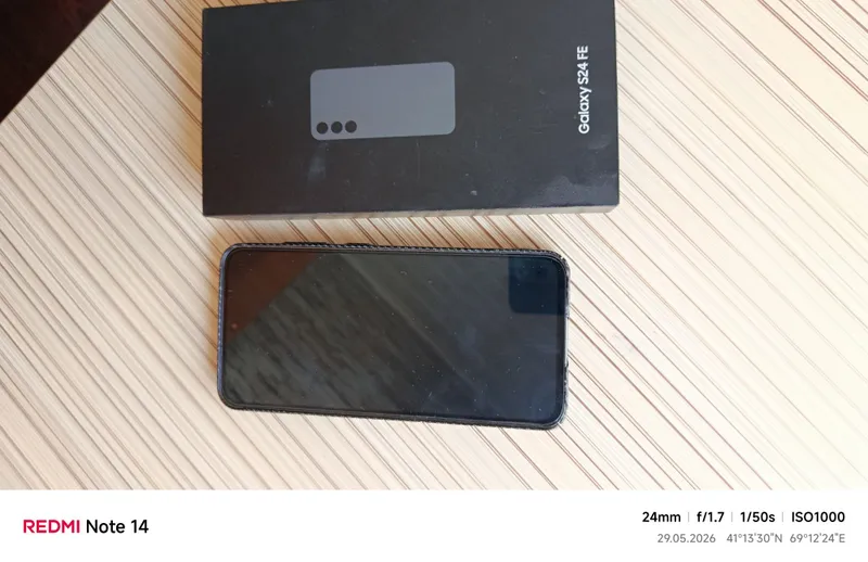 samsung s24 fe 8,256 GB sotiladi holato yahshii — фото 1