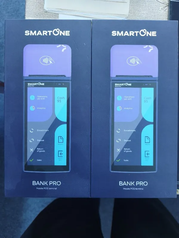 Kassa aparat sotiladi 2 ta. SmartOne bank pro 1 Kassa aparat sotiladi 2 ta. SmartOne bank pro 1