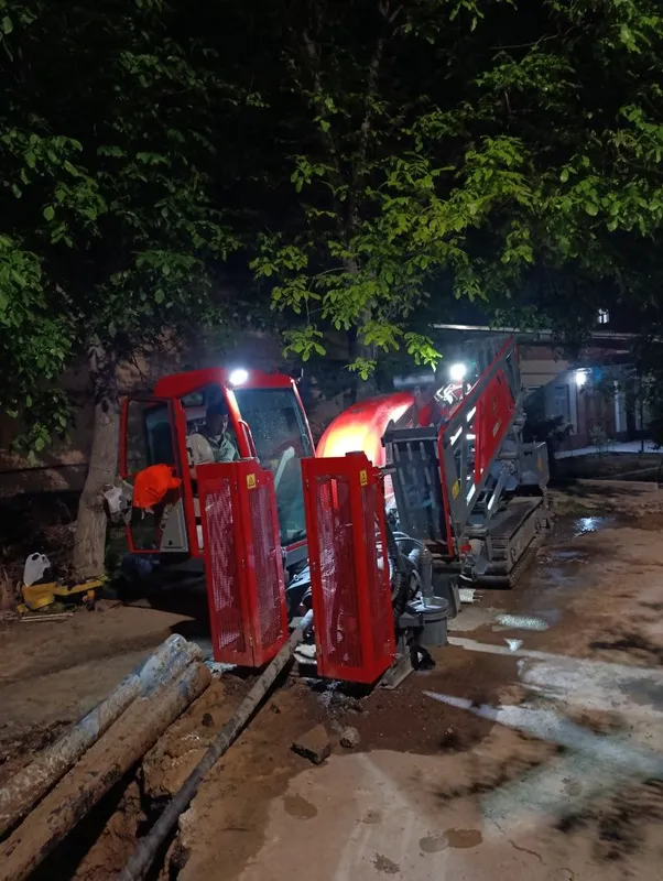(GNB)Прокол под дорогой без повреждения покрытия