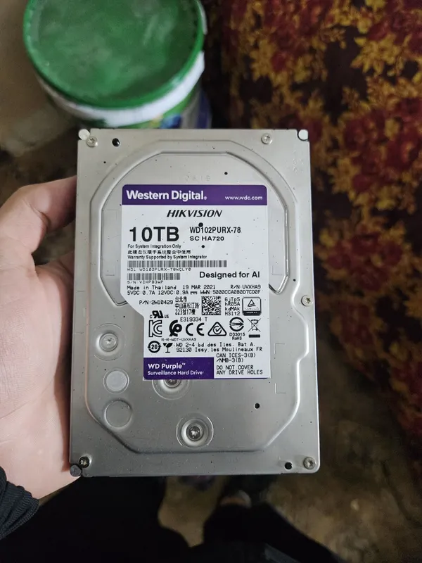 HDD 10TB (Hikvision Edition) — Монстр хранения