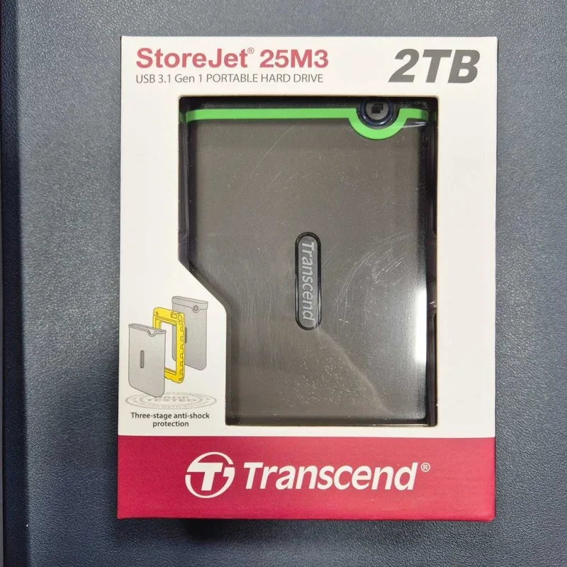 Transcend StoreJet 25M3 — 1TB / 2TB new orginal — фото 2
