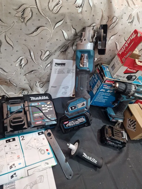 Макита Makita 40 вольт оригинал инструментлар шуруповёрт болгарка ушм 1 Макита Makita 40 вольт оригинал инструментлар шуруповёрт болгарка ушм 1