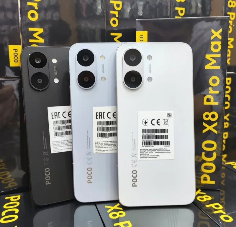 poco x8 pro max 256gb 512gb