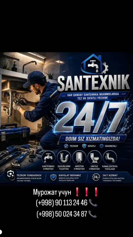 Unversal santexnik xizmati 1 Unversal santexnik xizmati 1