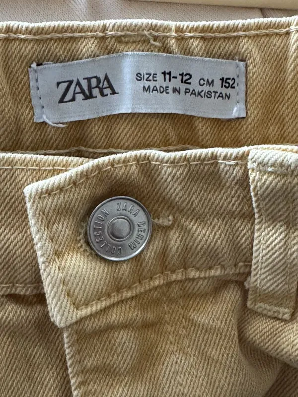 Детская джинсовая юбка ZARA — фото 2