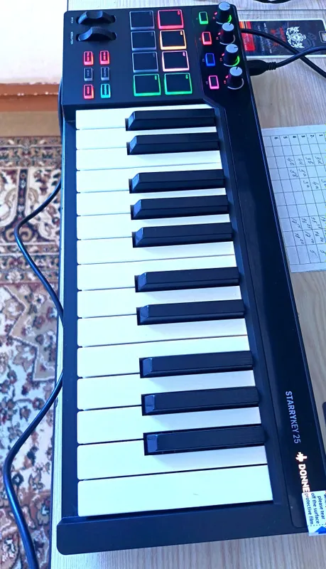 Midi klaviatura Donner Starrykey25 — фото 1