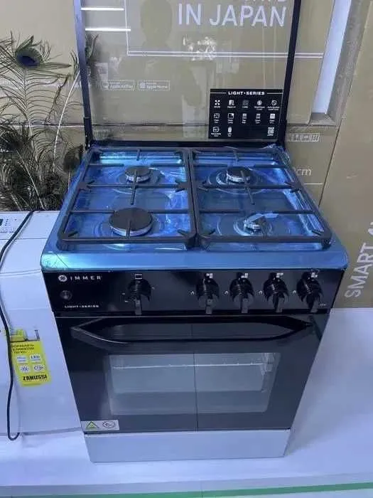 Газ плита Immer с зажигалкой чугун решетки 2