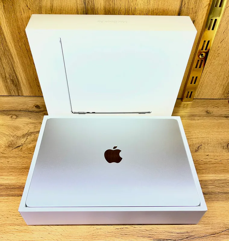 MacBook Air M2 Silver 8/256-Yangi noutbuk Макбук — фото 1