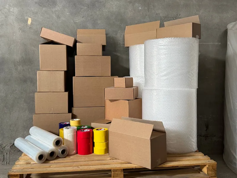 Картонные коробки, гофрокороба от 1шт "Box&Tape" 1