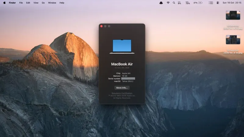 MacBook Air M4 16/256 от владельца 2