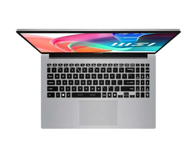 Ноутбук MSI MODERN 15 /I5-1334U /16GB /512GB /15,6 FHD SILVER BACKLIT — фото 2
