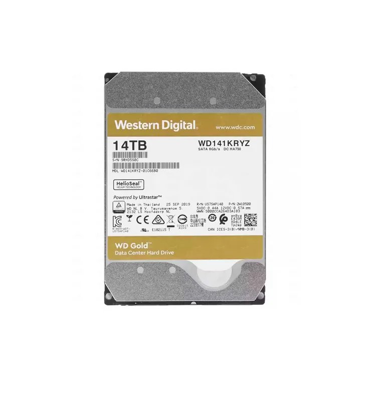 | Жесткий диск HDD 14TB WD Gold WD141KRYZ SATA III 7200rpm 2 | Жесткий диск HDD 14TB WD Gold WD141KRYZ SATA III 7200rpm 2
