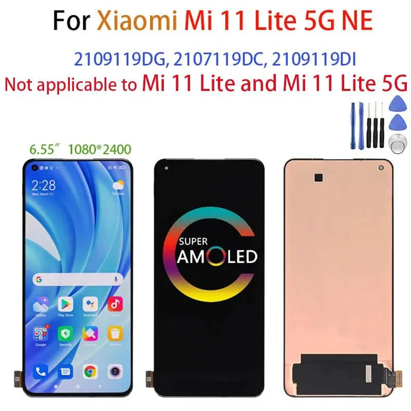 Xiaomi Mi 11 Lite LCD CHENCH ORIGINAL 1 Xiaomi Mi 11 Lite LCD CHENCH ORIGINAL 1