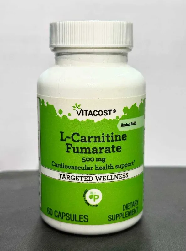 Карнитин Фумарат Vitacost L-Carnitine Fumarate США