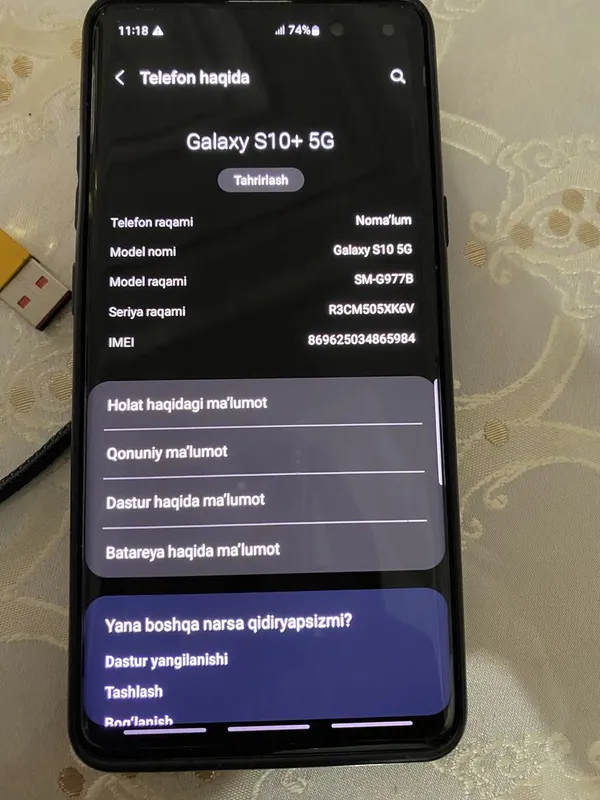 Samsung S 10 5g 6