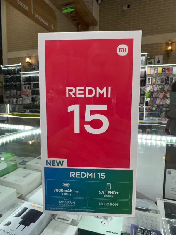 Коробка Redmi 15 128ГБ 21 Коробка Redmi 15 128ГБ 21
