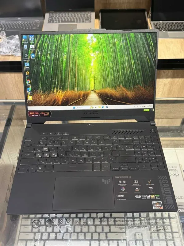 ASUS Gaming TUF A15 Radeon 7-7735HS ram 16 ssd 512 RTX 4060 8гб 1 ASUS Gaming TUF A15 Radeon 7-7735HS ram 16 ssd 512 RTX 4060 8гб 1