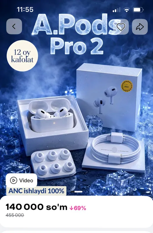 AirPods Pro 2 (1:1)