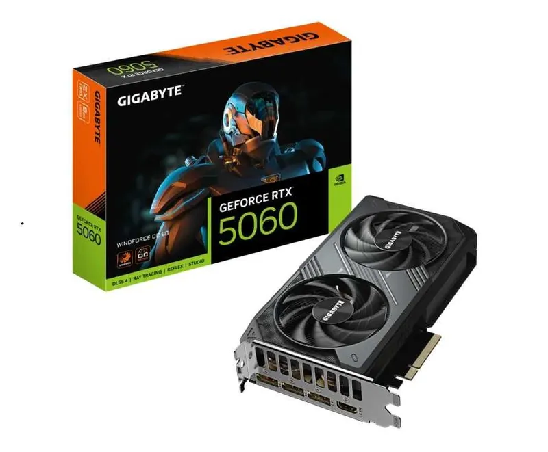 ;Видеокарта Gigabyte RTX5060 8GB WINDFORCE MAX OC 1