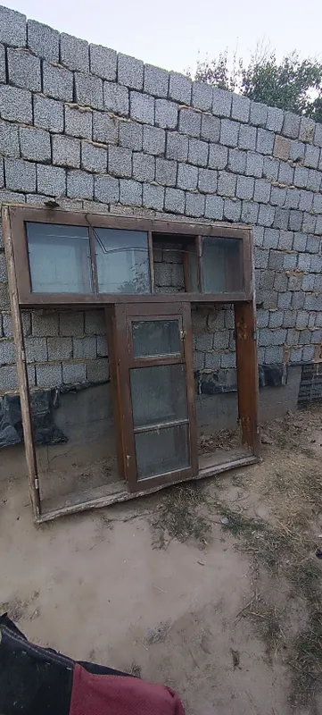Двухкамерные оконные рамы и двери, б/у 2