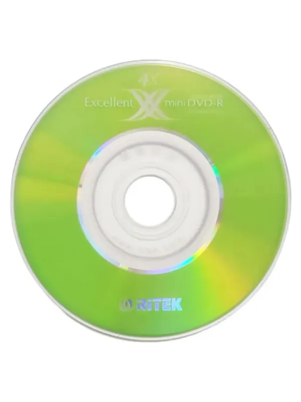 Диск mini DVD-R, Болванка 1.4GB, 4x.printable