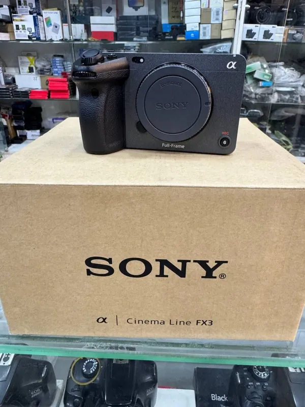Sony FX 3 bodi Chet eldan kegan