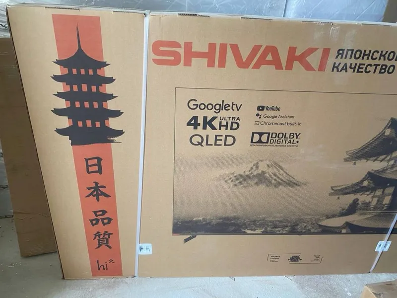Shivaki 75 talik televizor android 4Khd Qled GoogleTv — фото 1