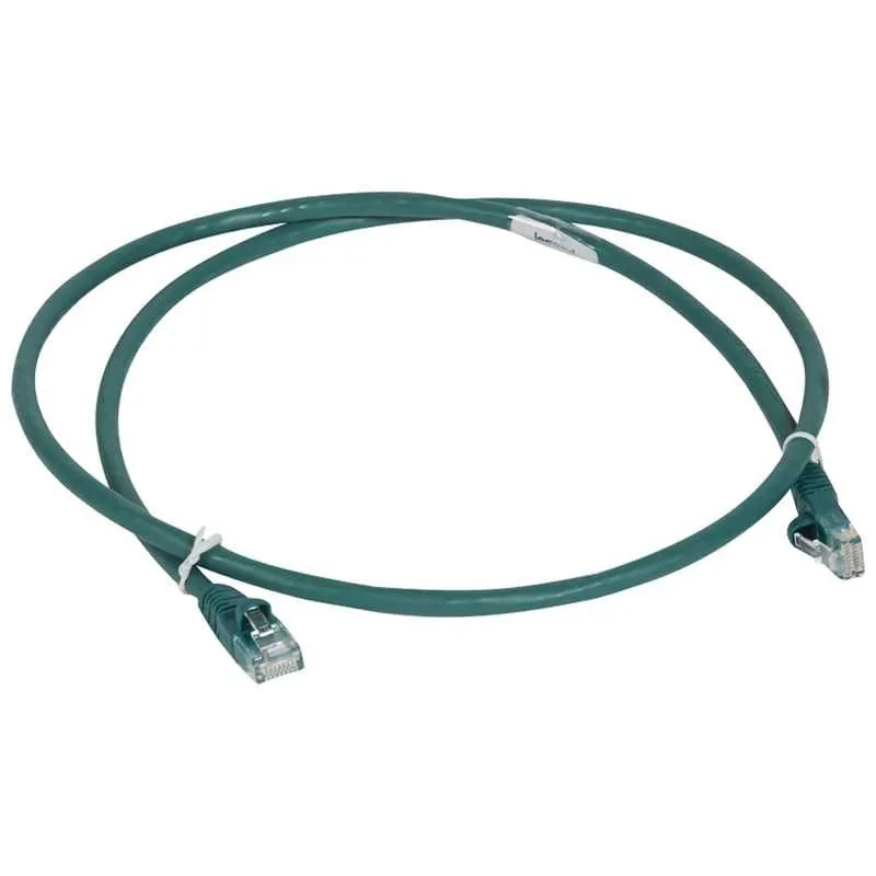 П-корд U/UTP кат6 LSZH 2м зел., арт. 051859 Legrand П-корд U/UTP кат6 LSZH 2м зел., арт. 051859 Legrand