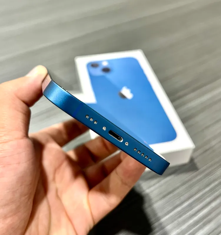 Iphone 13 Blue 100% 128GB — фото 5
