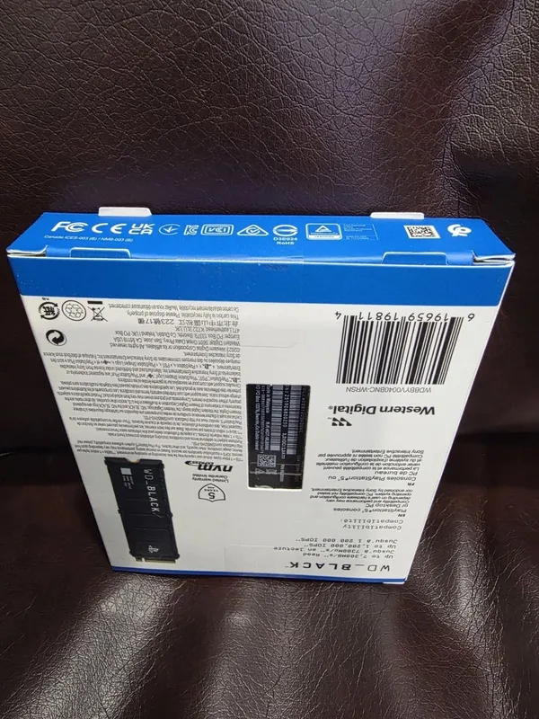 SSD Western Digital WD_BLACK SN850P M.2 NVMe 4 ТБ — фото 7
