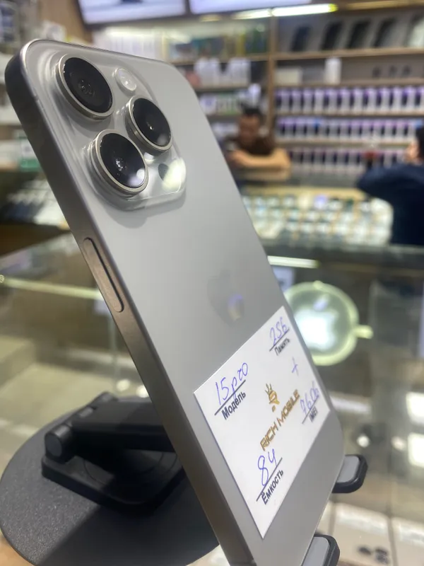 Ip 15 pro 256 gb 84yomks orqa Krishka alishgan — фото 2