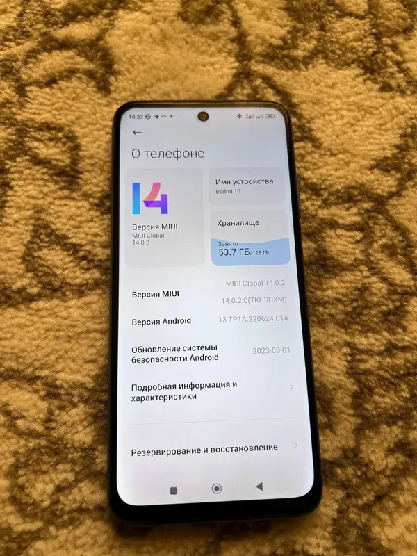 Redmi 10. Holati alo 128gb 1