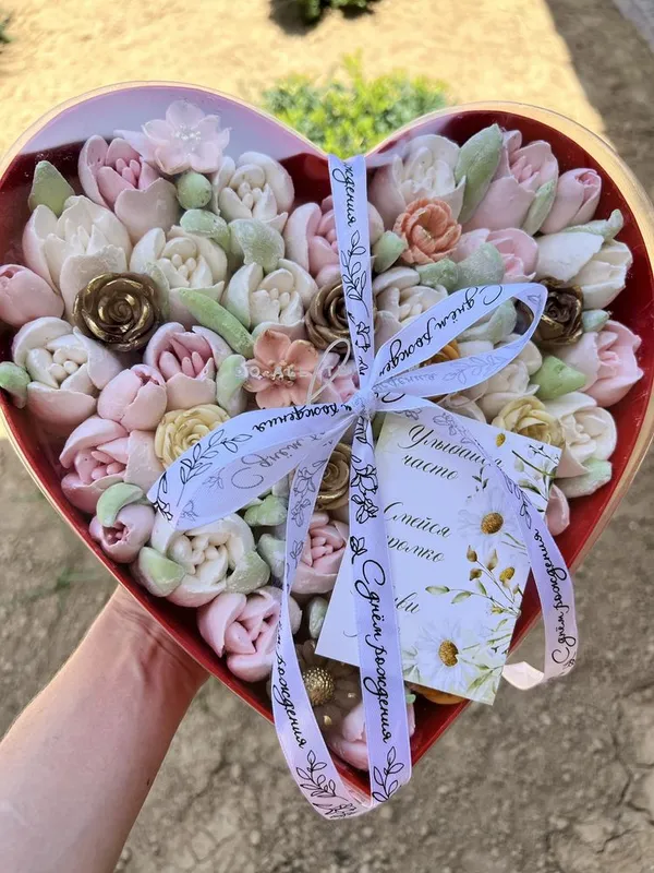 Зефирные цветы .Сватовство . Фатиха — фото 3