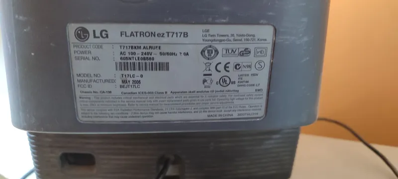 Продаётся ретро-монитор LG 2 Продаётся ретро-монитор LG 2