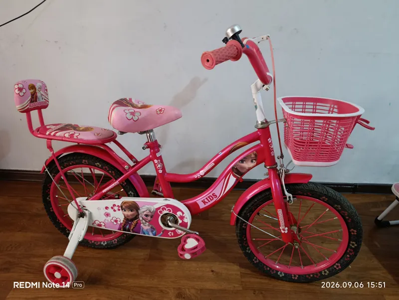 5–6 yoshli qizlar uchun velosiped 1 5–6 yoshli qizlar uchun velosiped 1