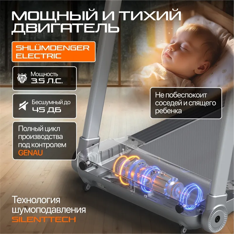 Беговая дорожка Genau iTech R5 — фото 5