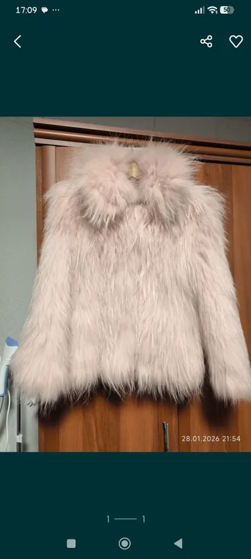 Шубка из лисы