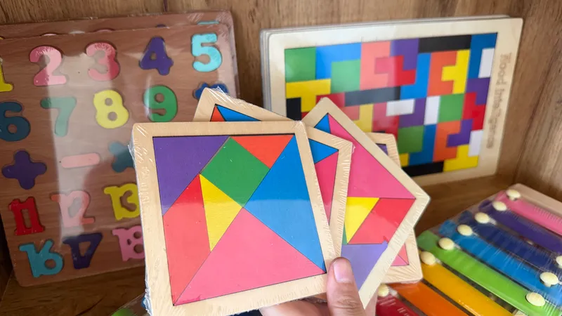 Tangram boshqotirmasi • 100% eco yog’och 2