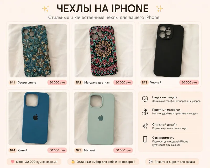 IPhone 14 pro uchun g‘ilof IPhone 14 pro uchun g‘ilof