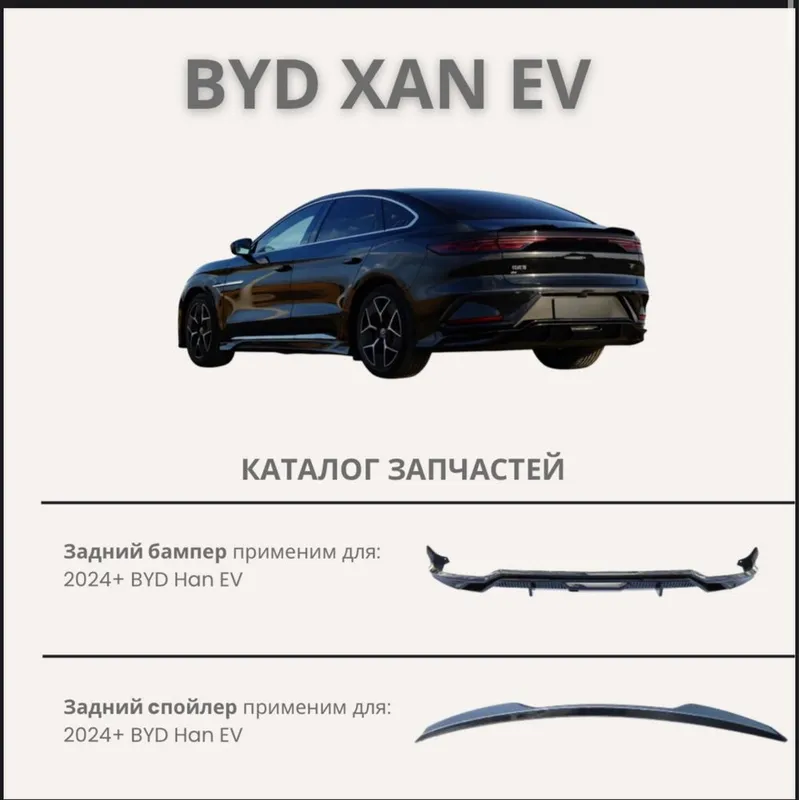 BYD HAN body kid — фото 2