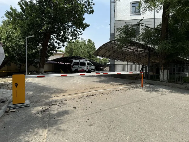 Шлагбаум / Shlagbaum / Установка — фото 3