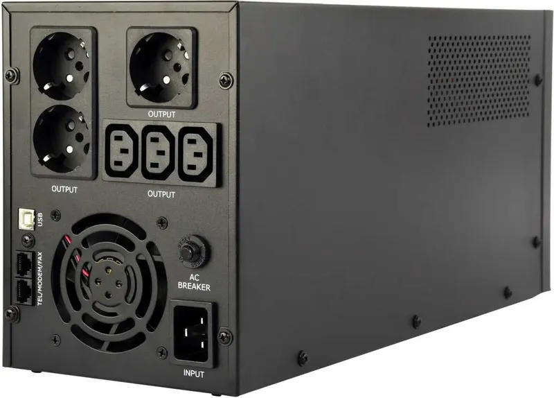 UPS EnerGenie EG-UPS-036 ИБП, 3000 V·A, 1800 W 2 UPS EnerGenie EG-UPS-036 ИБП, 3000 V·A, 1800 W 2