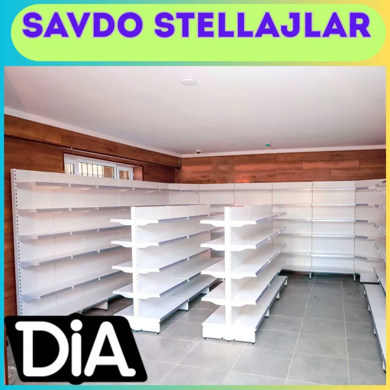 Стеллаж металлический сборный, konstruktiv metall stellajlar
