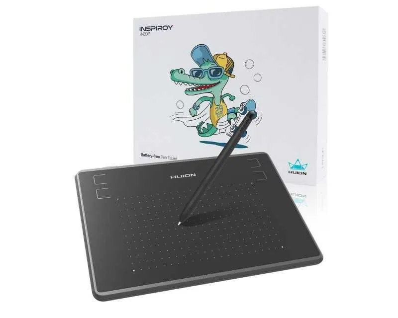 }Графический планшет Huion H430P USB Black 6 }Графический планшет Huion H430P USB Black 6
