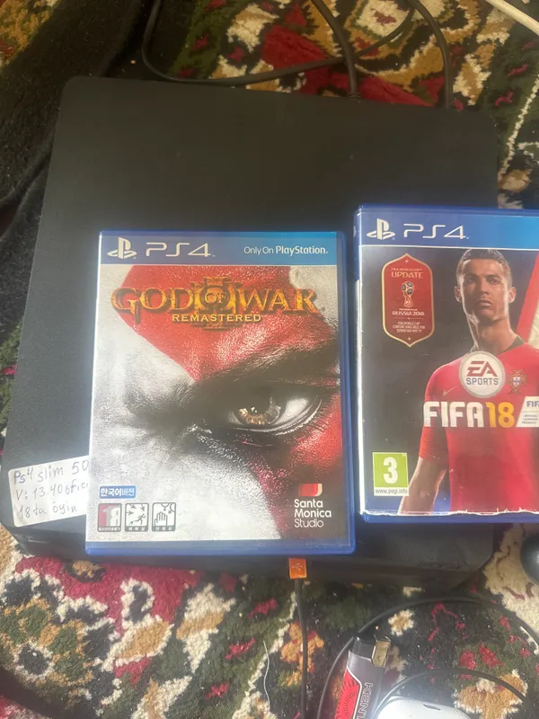 PS4 Slim 500 ГБ, есть дисковые игры 2 PS4 Slim 500 ГБ, есть дисковые игры 2