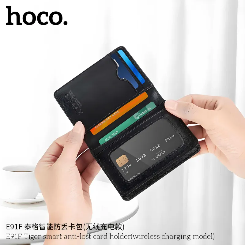 Hoco E91F Wallet Tag Смарт держатель картхолдер с защитой от потери