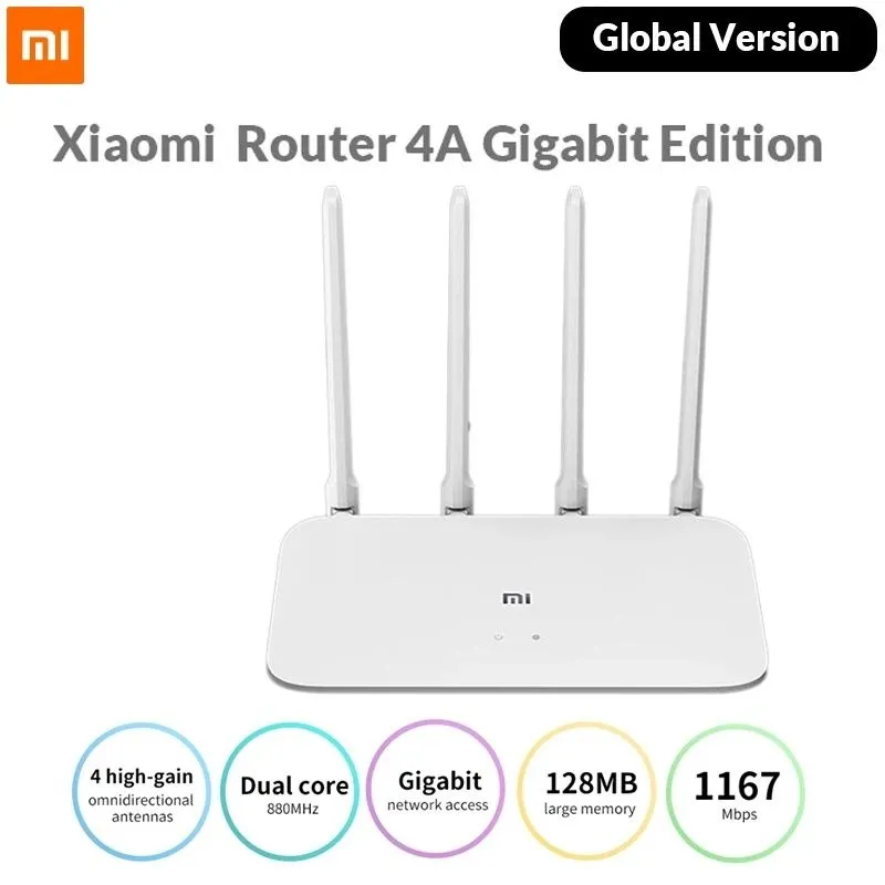 гигабитный роутер Xiaomi Router 4A Gigabit Edition (Прошит на OpenWRT) 1 гигабитный роутер Xiaomi Router 4A Gigabit Edition (Прошит на OpenWRT) 1