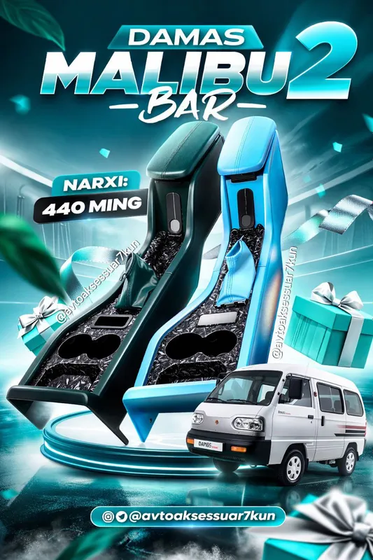 Damas tuning — Malibu 2 bar tifini